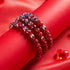 Aurora Flame | .925 Sterling Silver | Firefly Glass Bracelet